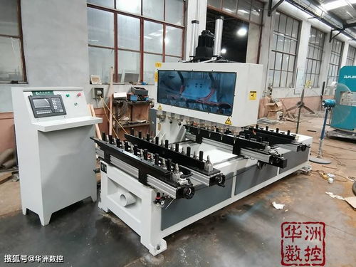 华洲数控木工机械之榫槽机